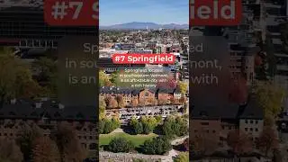 Top 10 Vermont Affordable Cities &ndash; Moving to Vermont, Vermont Real Estate #realestate #shorts
