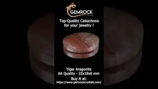 Tiger Aragonite cabochon TA-2A-0004 #cabochon #cabochonforjewelry #cabochonsupplier #cabochons