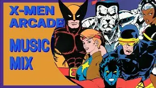 X-MEN Arcade Music MIX🎧🕹️ㅣAttract mode