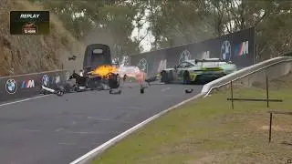 Bathurst 12hr Red Flag Crash