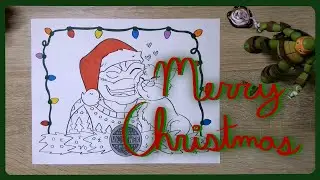 A Ninja Turtle Christmas | TMNT - Color With Me