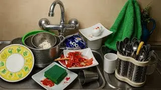 From Mess to Magic: The Calming Power of Dishwashing & Water Sounds 🧼💧