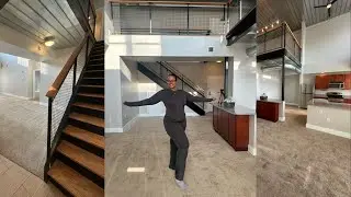 EMPTY APARTMENT TOUR🧸🏡🔑 1600 sq ft 2 Bedroom Loft