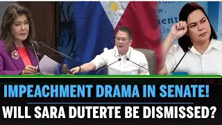 Senate Votes On Dismissing Impeachment Case Against VP Sara Duterte | IMPEACHMENT DRAMA IN SENATE!