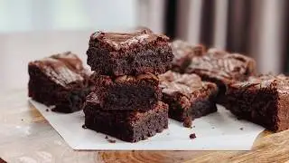 Valrhona Chocolate Nutella Brownies (GF substitute)