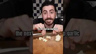 Do this next time you chop garlic