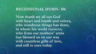 9th Sunday after Pentecost