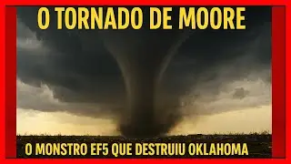 O Tornado de Moore: O Monstro EF5 que Destruiu Oklahoma.