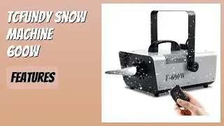 REVIEW (2025): TCFUNDY Snow Machine 600W. Features