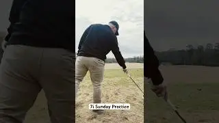 Working on grip, feet placement, shot placement and consistency!  #golf #subscribe #golfjourney