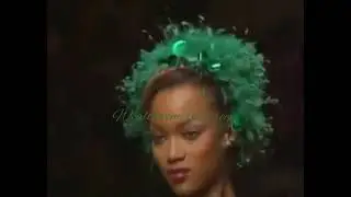 Tyra Banks On The Runway - Green Queen