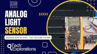 [180] Arduino Getting Started: Analog Light Sensor