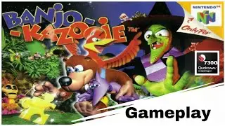 Banjo Kazooie N64 emulator test (sd730G) Samsung m51|GameroooYT|