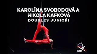 Czech Aerial Hoop Art 2024 - Karolína Svobodová a Nikola Kafková, DOUBLES JUNIOŘI