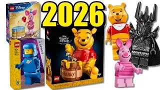 HUGE LEGO 2026 REVEALS! Disney, GIANT Space Minifig, Lord of the Rings and MORE!