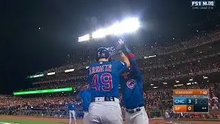 CHC@SF Gm3: Arrieta rips a three-run home run to left