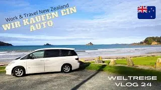 Autokauf in Neuseeland - Wir kaufen einen self-contained Van - Vlog 24