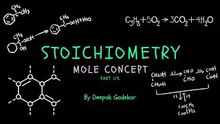 STOICHIOMETRY {Mole Concept} Explained~Part 1/5 IGCSE Chemistry