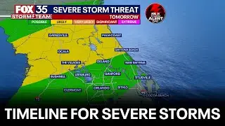 Rain and storms kick off Super Bowl weekend in Central Florida