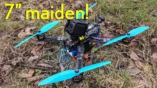 iFlight XL7 // Gemfan 7042 // Maiden flight