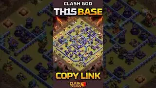 🛡️ TH15 CWL Base | Anti 2 Star ✅ | Anti Queen Charge