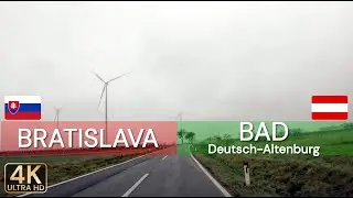 [Log The Trek] From Bory (Bratislava) to Bad Deutsch-Altenburg (Austria) | 4K Drive