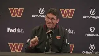 Coach Rivera Speaks to the Media Before Practice | Washington Commanders