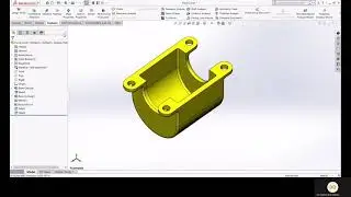 SimulationXpress using Solidworks (no sound)