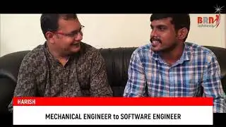 MECHANICAL ENGINEER to SOFTWARE ENGINEER. Harish (Mech - 2023)