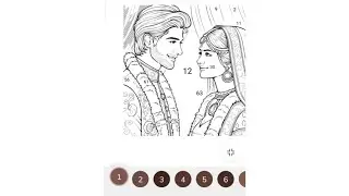 coloring bridal couple is fun #relaxing #art