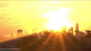 New York City Sunset Time Lapse