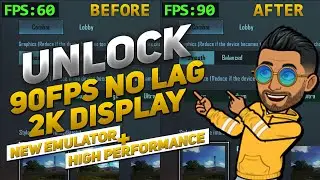 *90 FPS* IN PUBG MOBILE EMULATOR😱 | NO LAG | SMOOTH+EXTREME FPS | PRO GAMEPLAY | 100K SOON