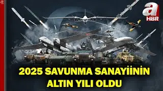 Savunma Sanayii İhracatında Rekor Kırıldı! Türkiye Dünyada İhracatta İlk 10'a Girdi | A Haber