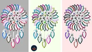 Beautiful Multi-Color Paper Flowers: Quick & Easy Craft Ideas | Paper Crafts