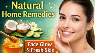 Natural Home Remedies for Face Glow and Fresh Skin | Clear & Radiant Skin