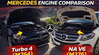 Сравнение двигателей Mercedes: Turbo 4 (M264) и NA V6 (M276)