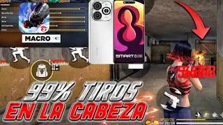 Sensibilidad PARA Infinix Smart 8 Free Fire 2025: Configuración PERFECTA para dar TODO ROJO 🔥📱