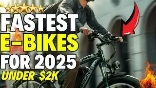 Самые быстрые электровелосипеды до 2000 долларов в 2024/2025 годах 🚴Быстрые, дешевые и мощные вар...