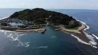 夏の出羽島 空遊