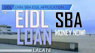 EIDL Loan: EIDL Loan Application Advance Approved, EDIL Update Credit Check Received Self Employed