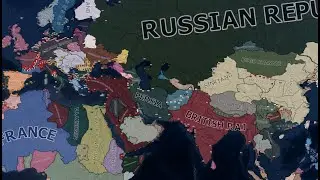The Great War Redux - Central Powers Victory [HOI4 Mod Timelapse]