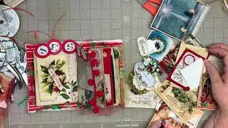 #11 Christmas Journal -Filling it!