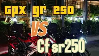 Personal Comparison Opinion  Between Gpx 250 & CF moto sr250