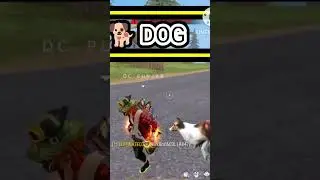 Kutta 🐕Piche pada hai 😂 Free Fire Funny Dog 🐶 Video -Garena Free Fire #youtubeshorts