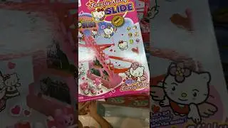 BELI MAINAN SELUNCURAN HELLO KITTY !! LUCU BANGETT GUYS #hellokitty #maunan #mainananak #mainanviral