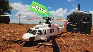 AGORA SIM! Novo Helicóptero de Controle Remoto Militar EUA | Wltoys XK K270 Black Hawk