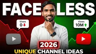 Top 5 Faceless YouTube Channel Ideas 2026 | Bina Face Dikhaye YouTube Se Paisa Kaise Kamaye