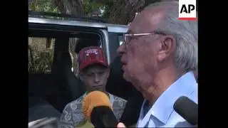 Middle East - Troops end protest; Rabin