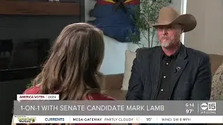Senate candidate Mark Lamb sits down with ABC15 for an exclusive interview