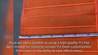 high frequency screen,polyurethane rubber sheet